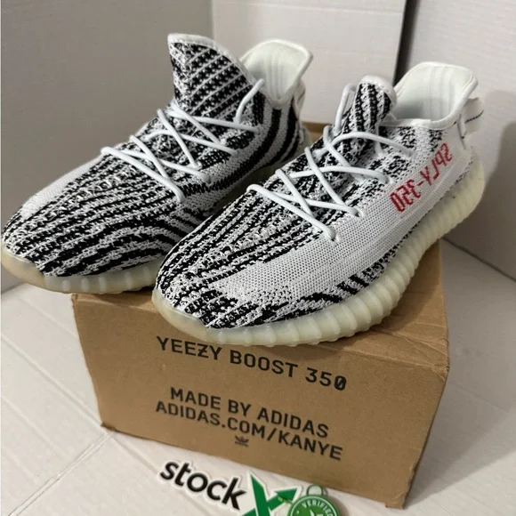 adidas | Shoes | Adidas Yeezy Boost 35 V2 White Zebra Cp9654 Men Sneakers  Size 0 | Poshmark